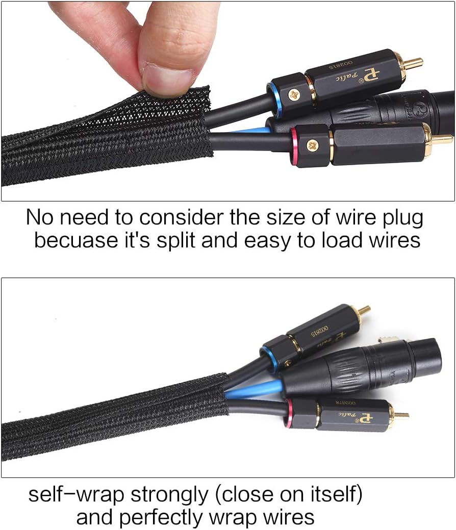 Split Wire Loom Tubing for Cable Bundling