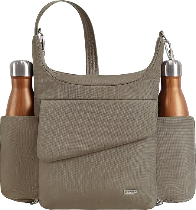 Travelon Anti-Theft Locking Messenger Bag