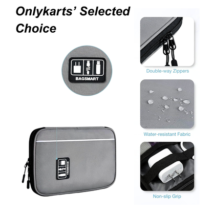 BAGSMART Large Electronics Travel Organizer Case