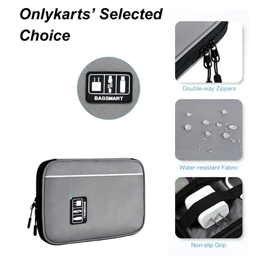 BAGSMART Large Electronics Travel Organizer Case