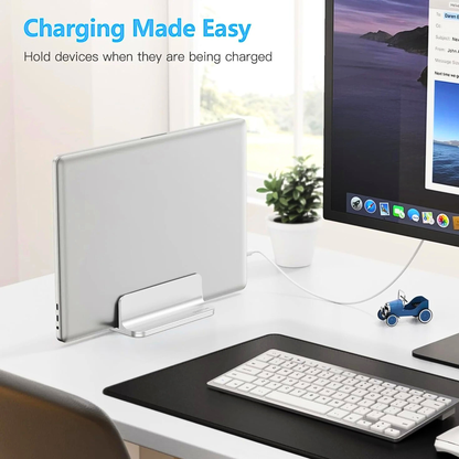 OMOTON Adjustable Vertical Laptop Stand
