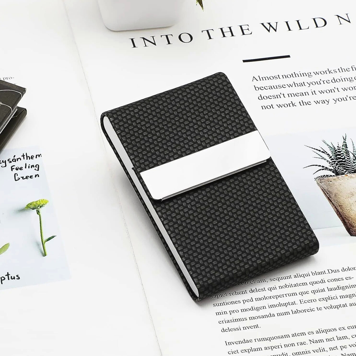 MaxGear Executive Magnetic Holder Business Card