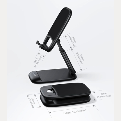 Foldable Desk Phone Stand With Adjustable Height