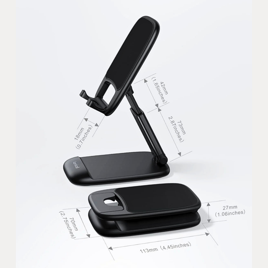 Foldable Desk Phone Stand With Adjustable Height