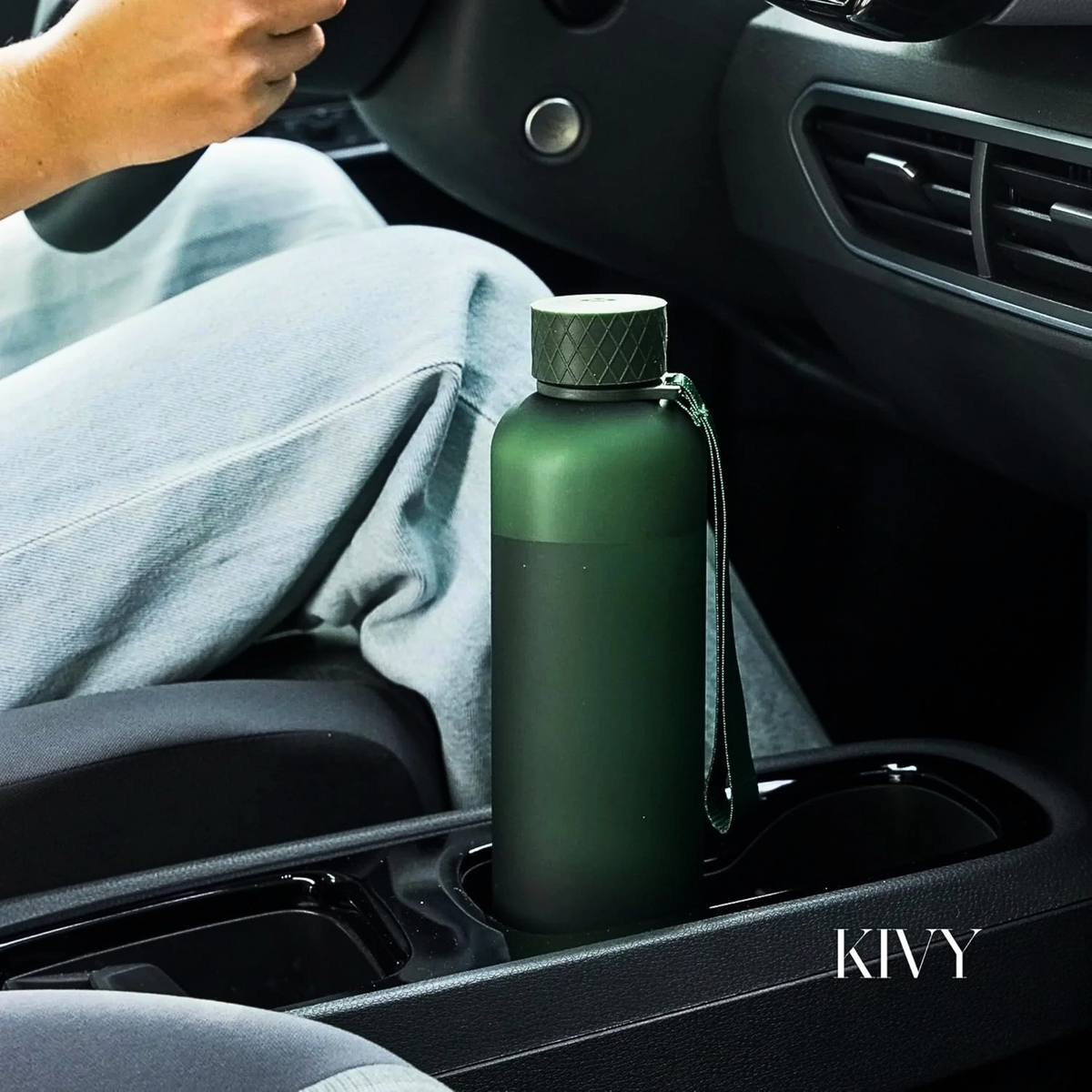 Minimalist Shatterproof Travel Water Bottle with Tracker
