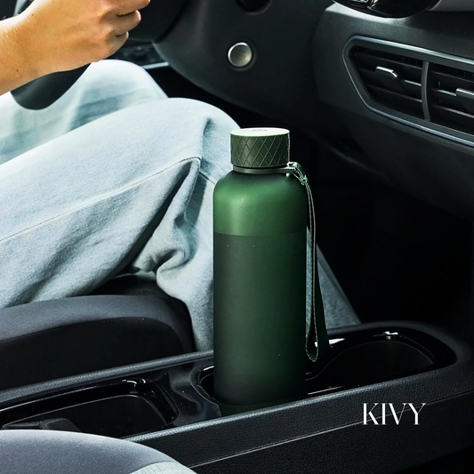 Minimalist Shatterproof Travel Water Bottle with Tracker