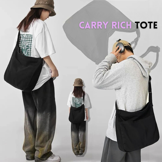 Outrider Canvas Crossbody Messenger Tote