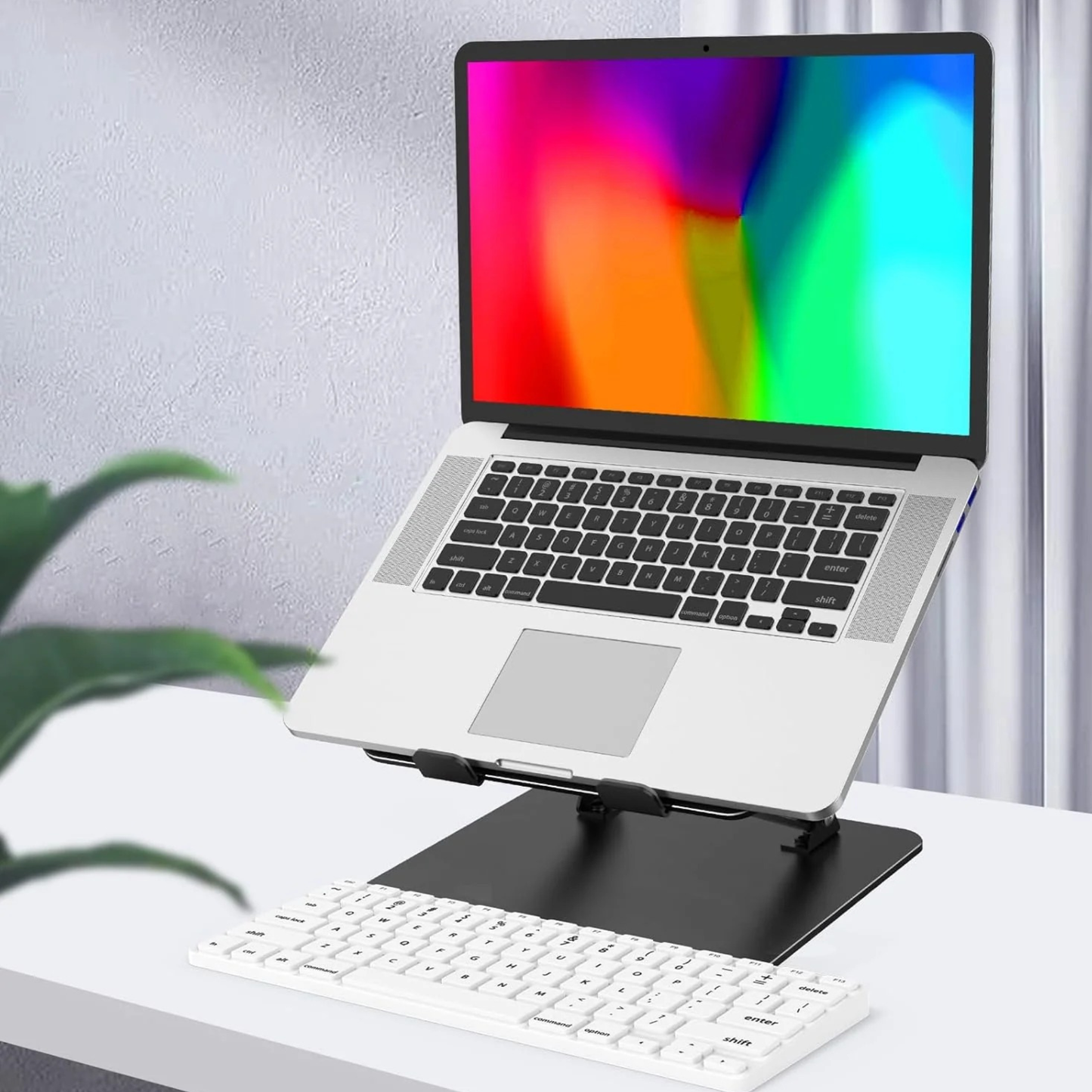 Portable Ventilated Metal Laptop Stand