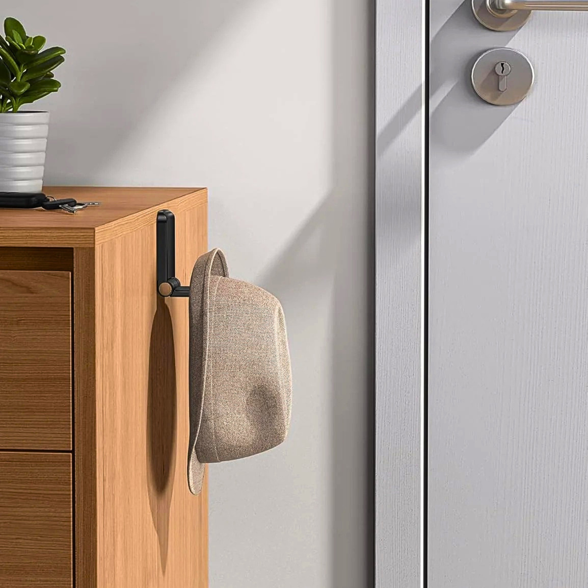 Foldable Heavy Attach Under Desk Headphone HANGER