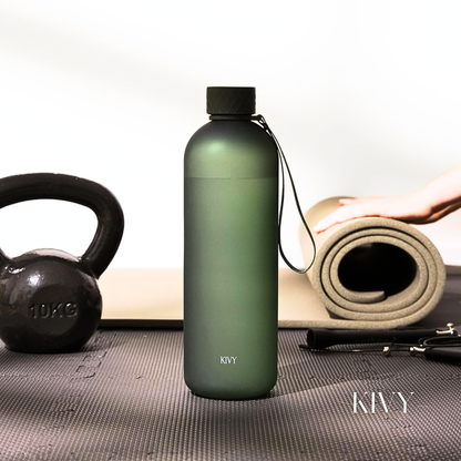 Minimalist Shatterproof Travel Water Bottle with Tracker