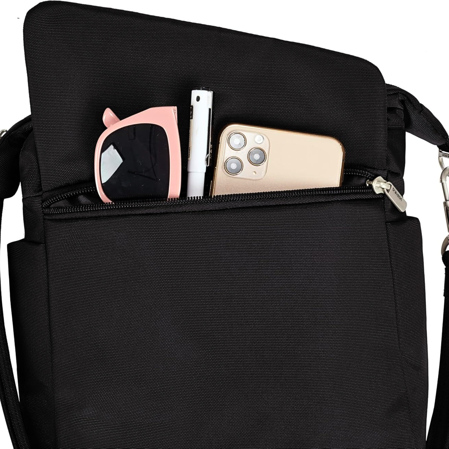 Travelon Anti-Theft Locking Messenger Bag