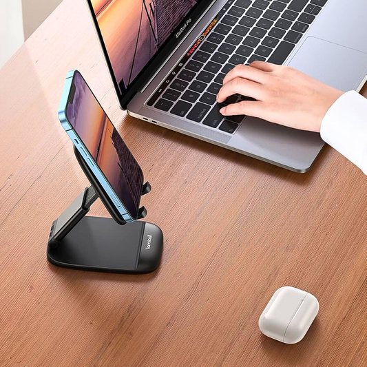 Foldable Desk Phone Stand With Adjustable Height