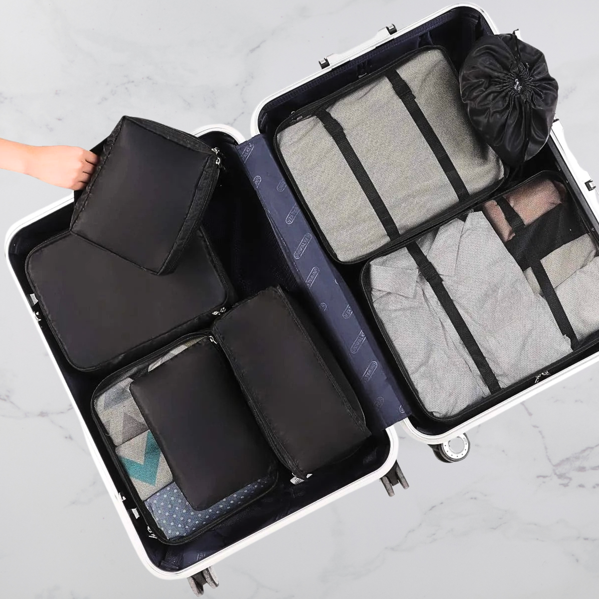 Premium Travel Packing Cubes | Luggage Organizer Set