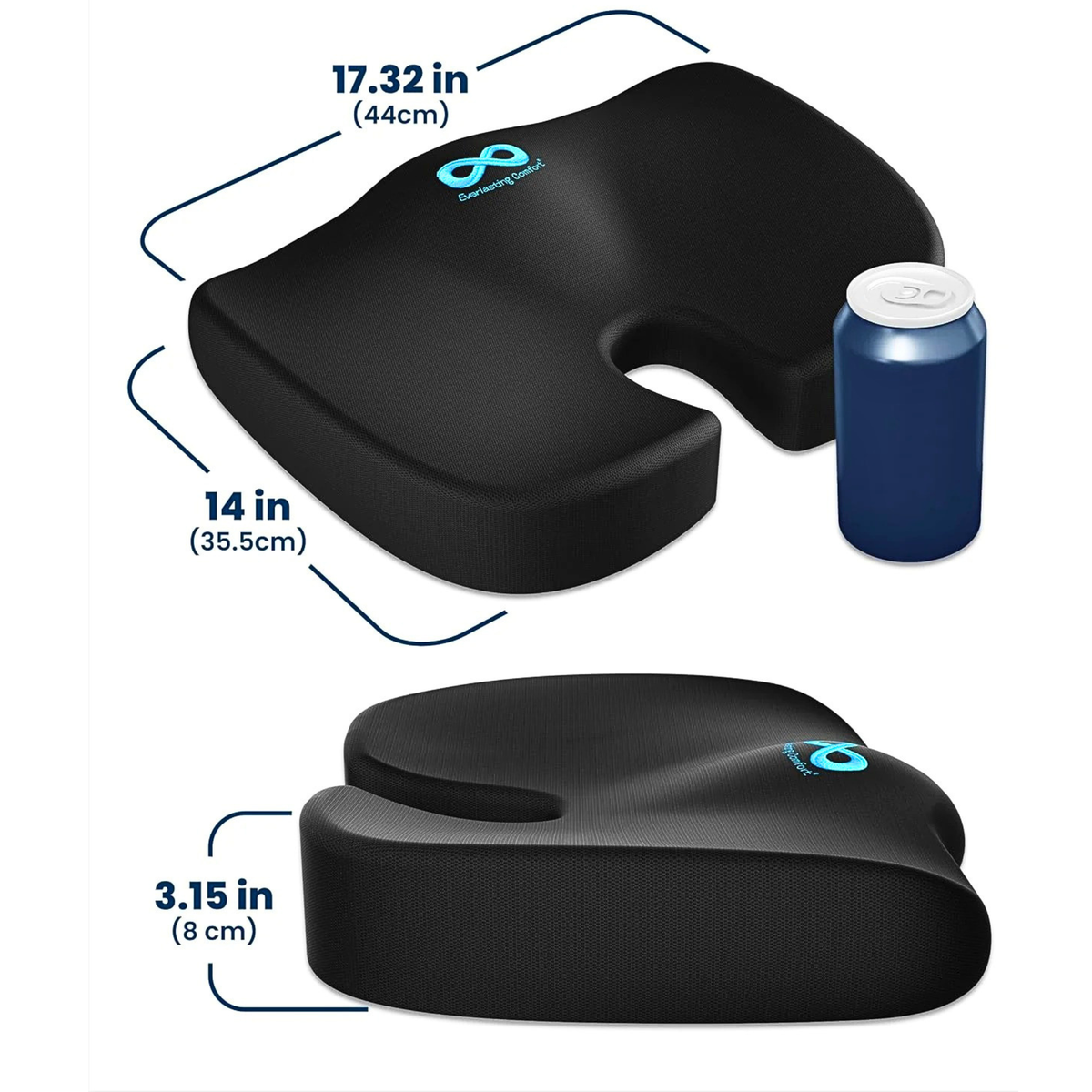 Everlasting Comfort Memory Foam Seat Cushion