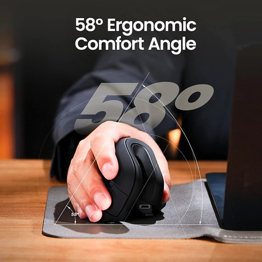 ProtoArc Wireless Ergonomic Vertical Mouse