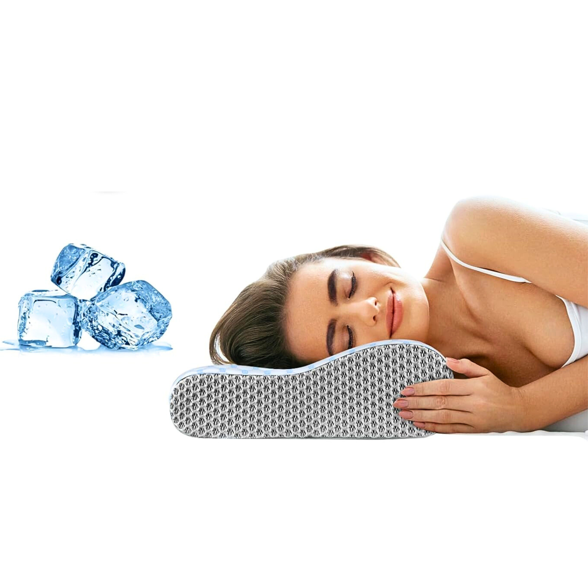 Dual Height Memory Foam Neck Pillow