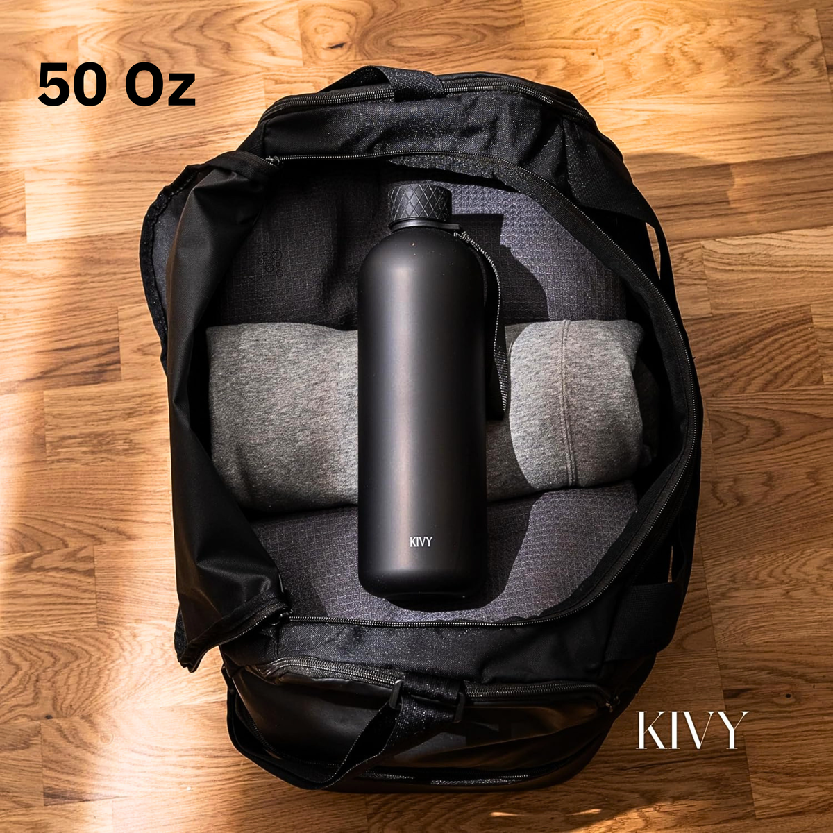 Minimalist Shatterproof Travel Water Bottle with Tracker