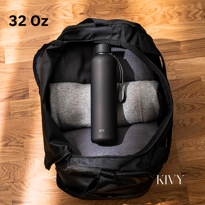 Minimalist Shatterproof Travel Water Bottle with Tracker