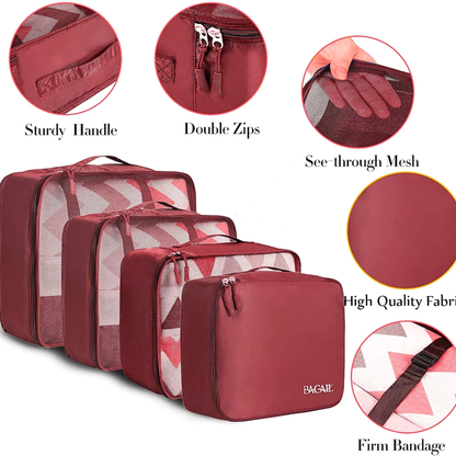 Premium Travel Packing Cubes | Luggage Organizer Set
