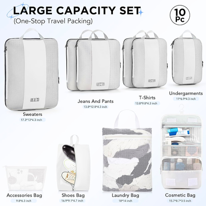 OlarHike Compression Packing Cubes