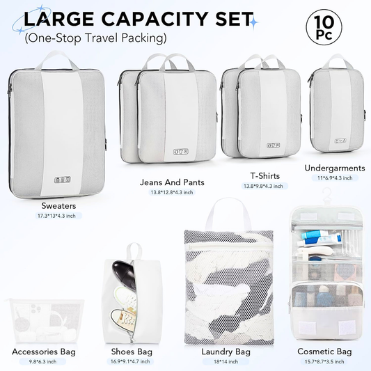 OlarHike Compression Packing Cubes