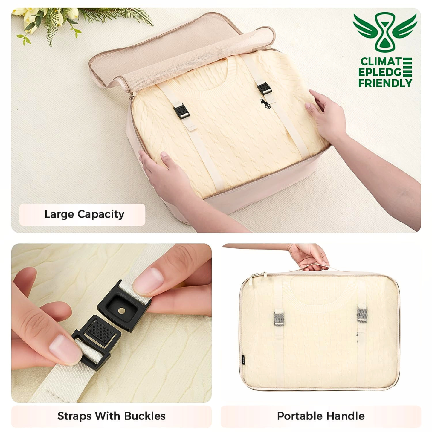 Premium Travel Packing Cubes | Luggage Organizer Set