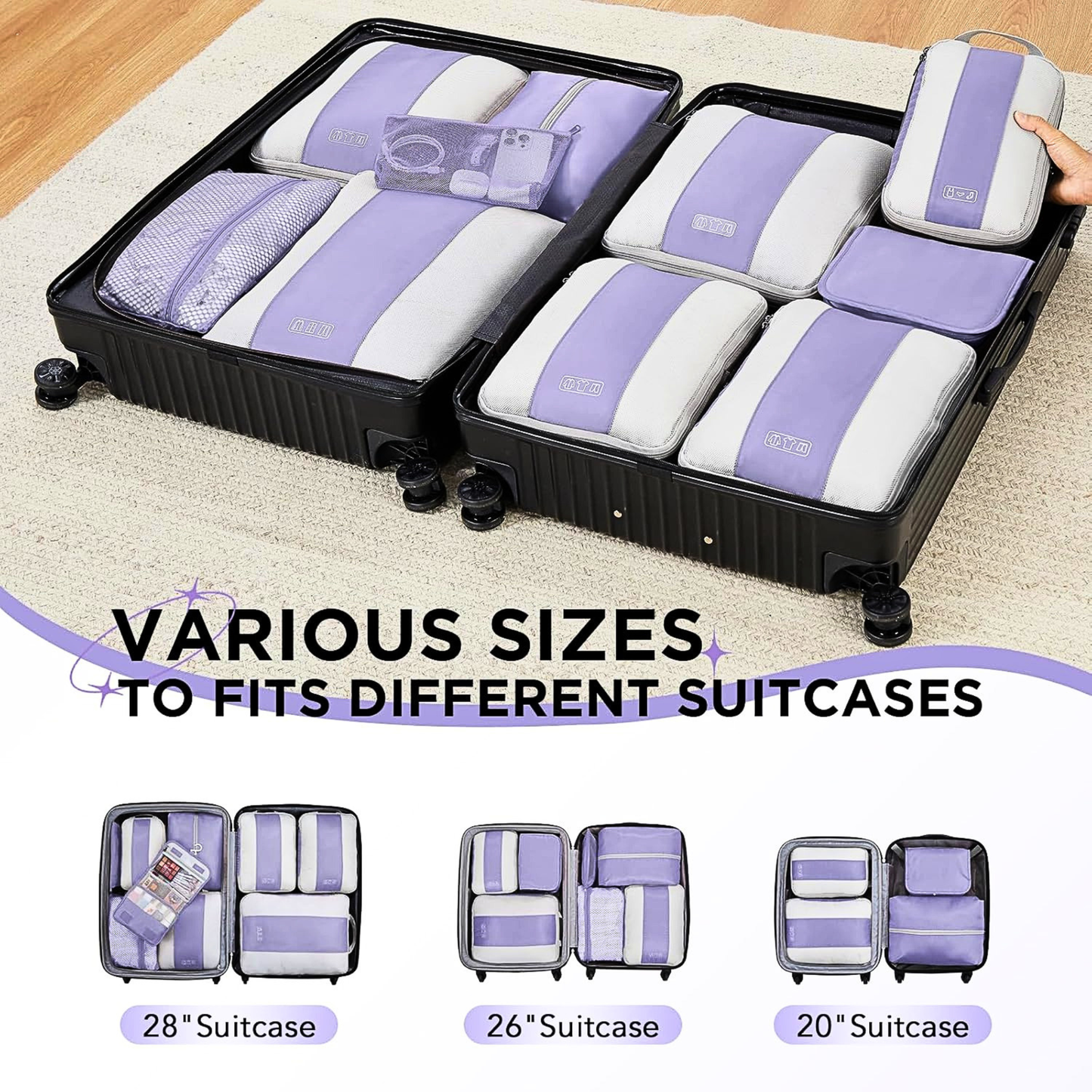 OlarHike Compression Packing Cubes