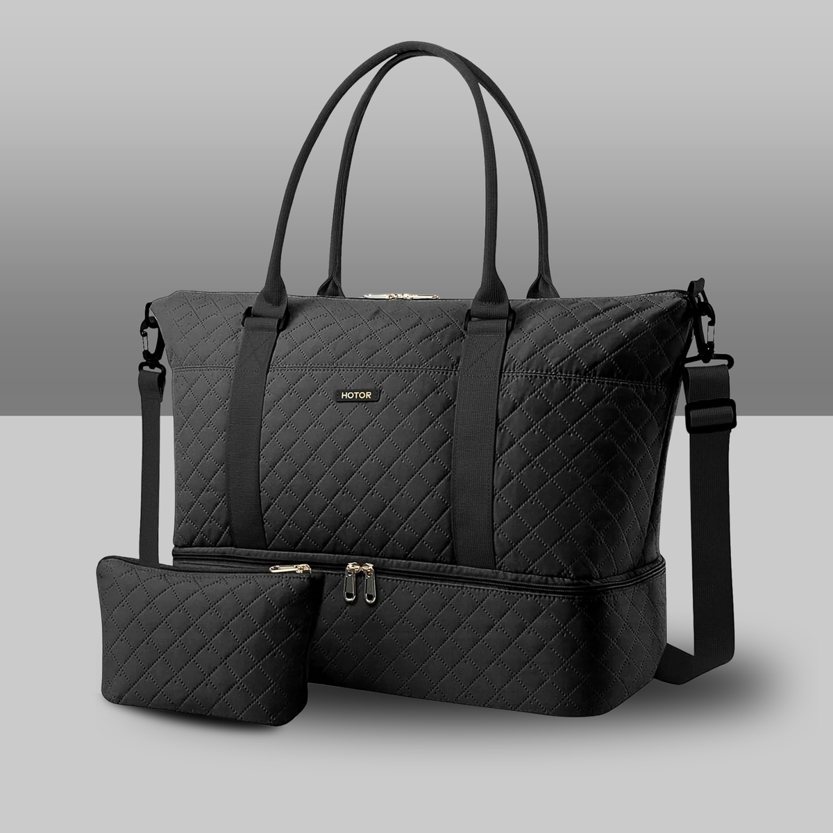 HOTOR Water-Resistant Travel Duffel Bag