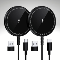 Bohuma 15W Magnetic Wireless Charger 2-Pack