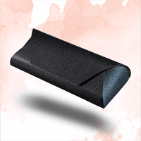 LifeArt PU Leather Hard Shell Eyeglass Case