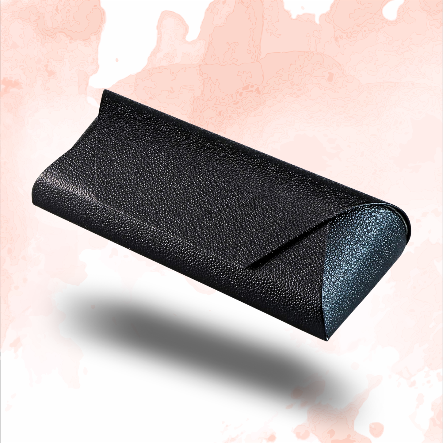 LifeArt PU Leather Hard Shell Eyeglass Case