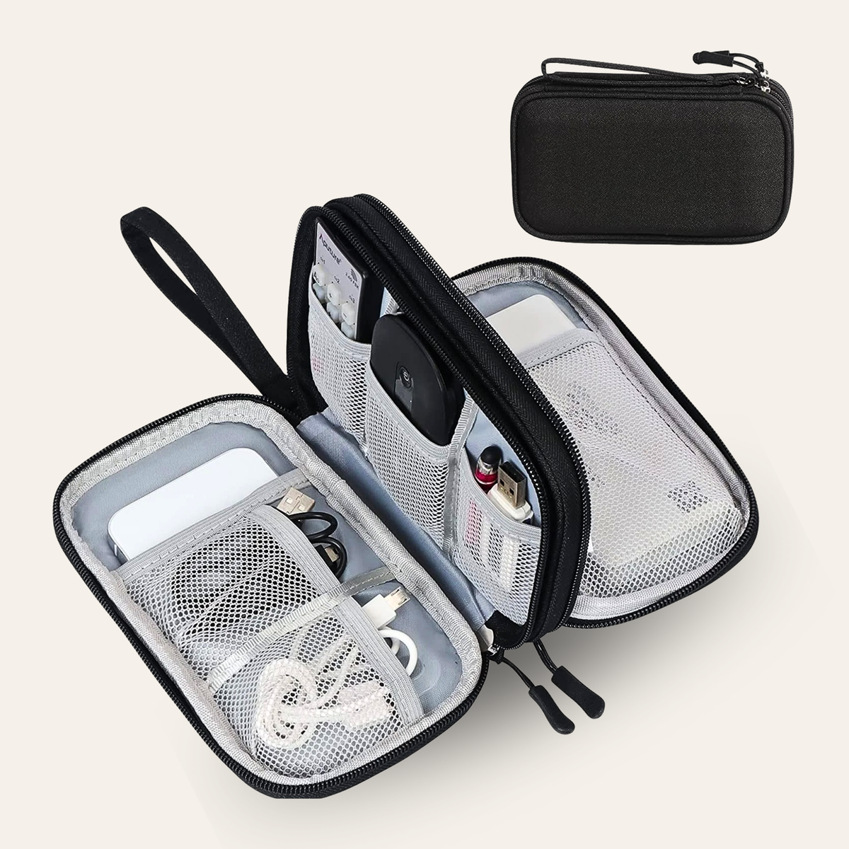 FYY Double Layer Travel Cable Organizer