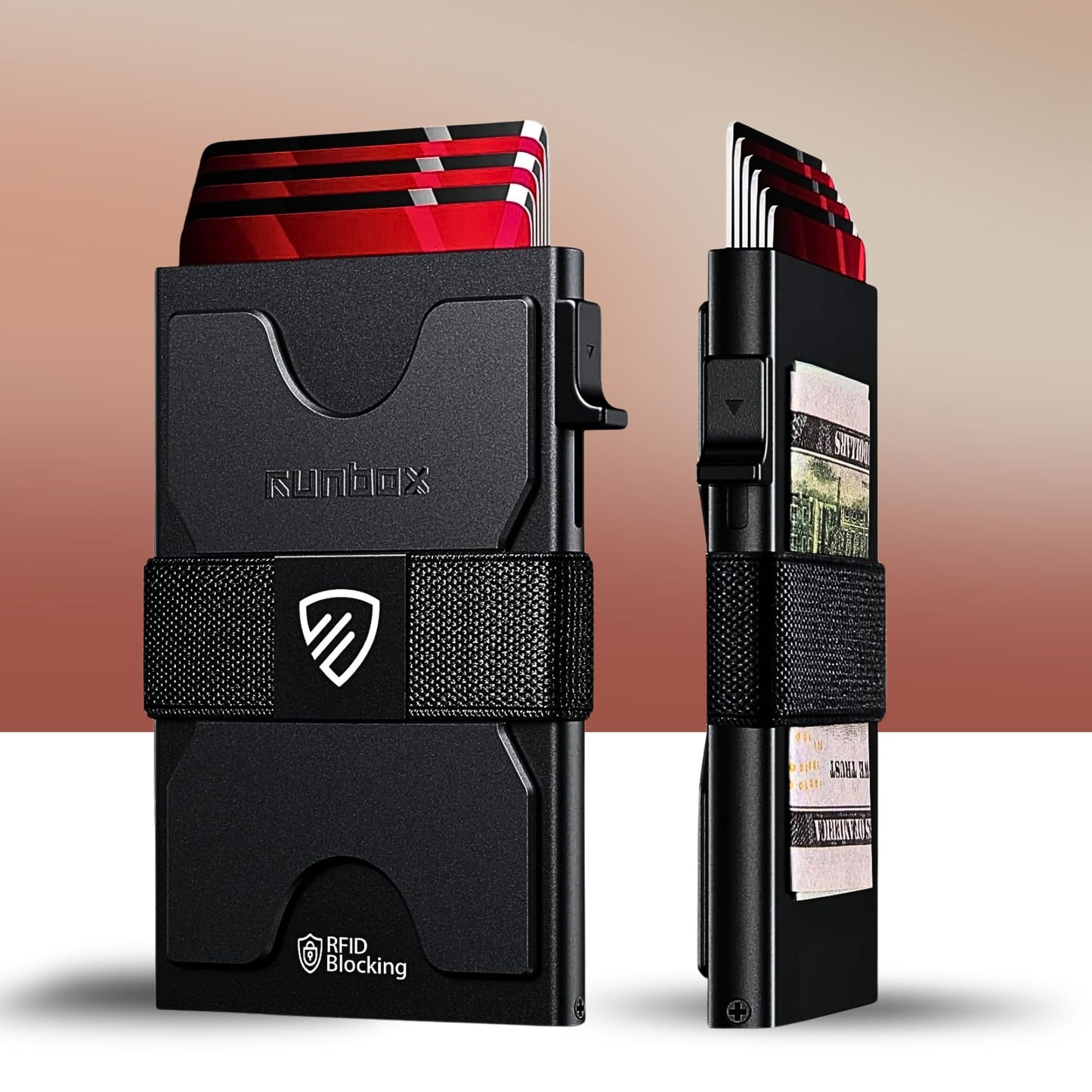 Premium Aluminum Pop-Up Card Wallet