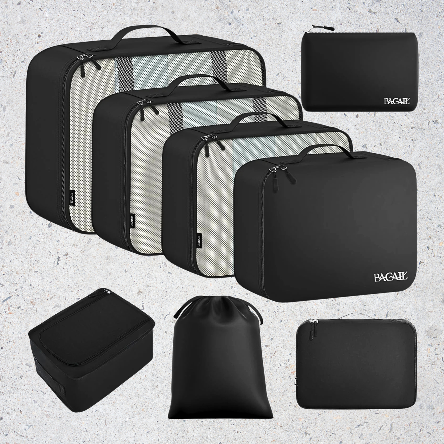 Premium Travel Packing Cubes | Luggage Organizer Set
