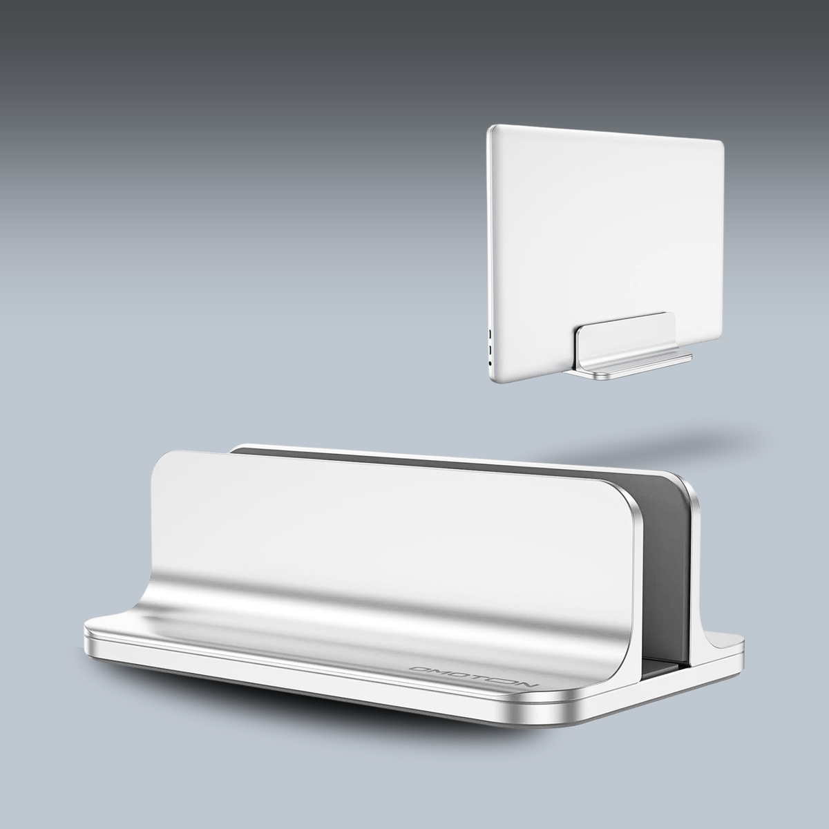 OMOTON Adjustable Vertical Laptop Stand