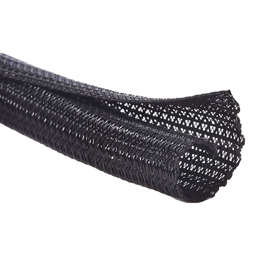 Black Split Cable Sleeving | Heavy-Duty Cord Protector