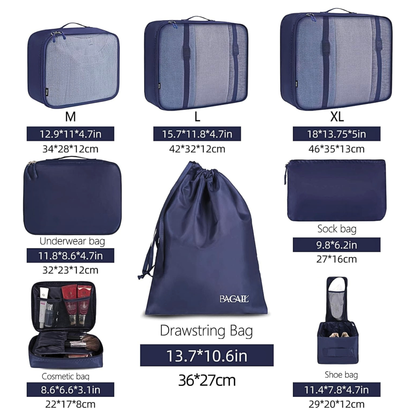 Premium Travel Packing Cubes | Luggage Organizer Set