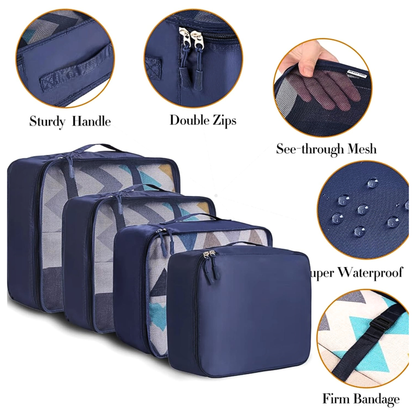 Premium Travel Packing Cubes | Luggage Organizer Set