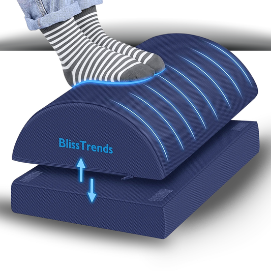 Adjustable Ergonomic Under Desk Foot Rest by BlissTrends