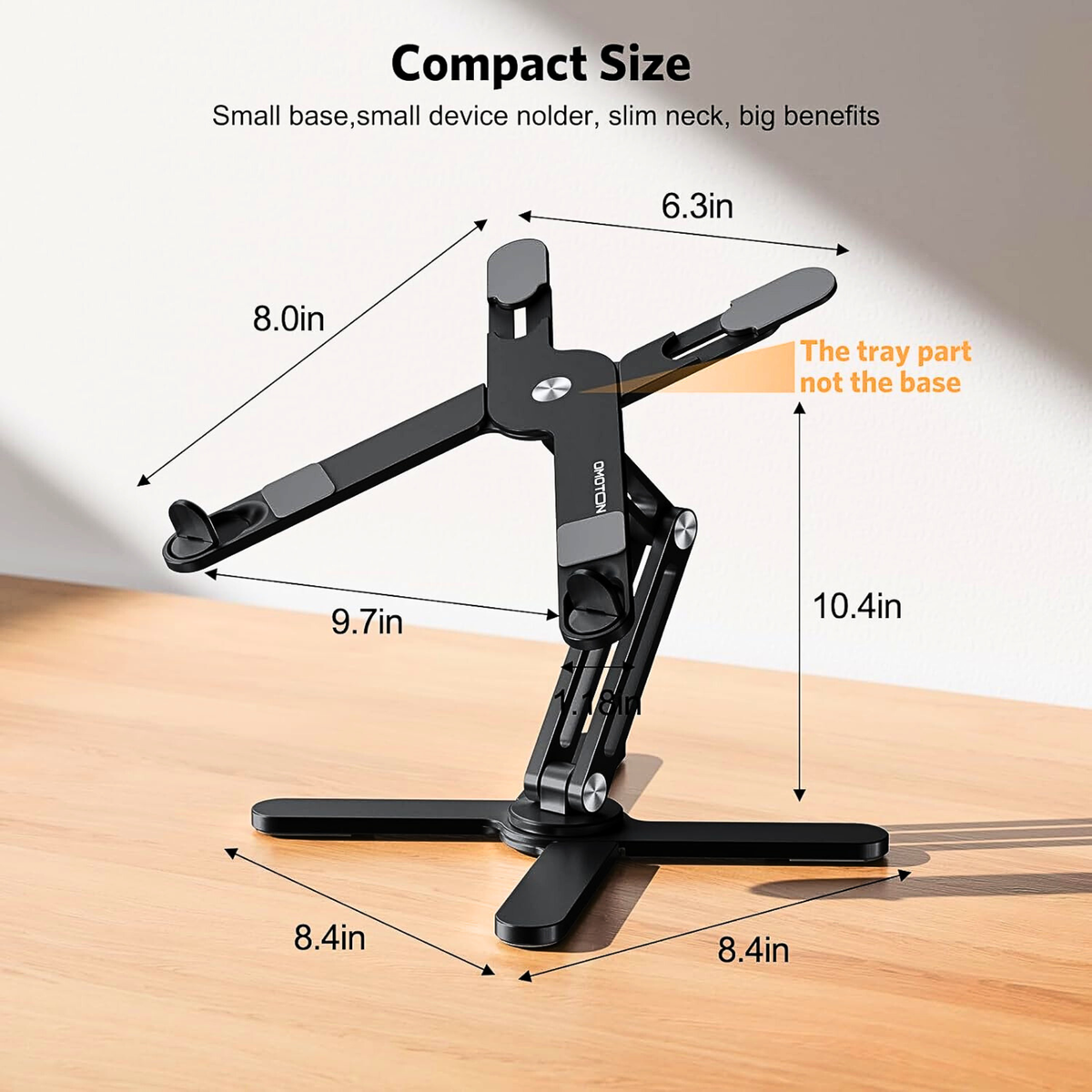 OMOTON 360 Swivel Travel Desk Stand