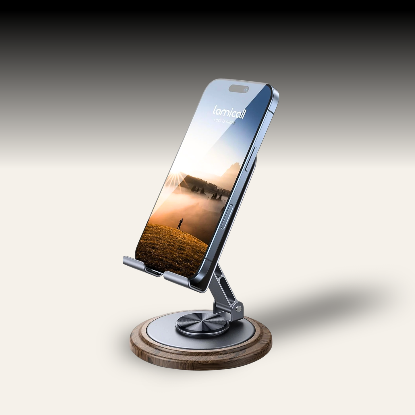 360° Rotating Carbon Phone Stand