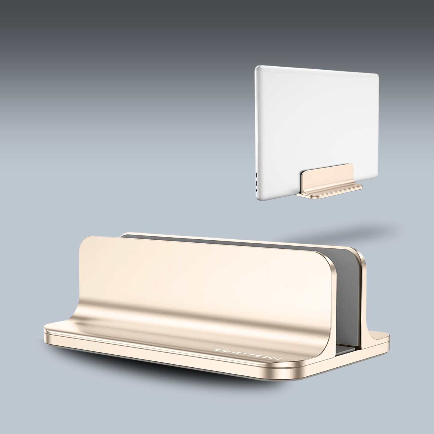 OMOTON Adjustable Vertical Laptop Stand