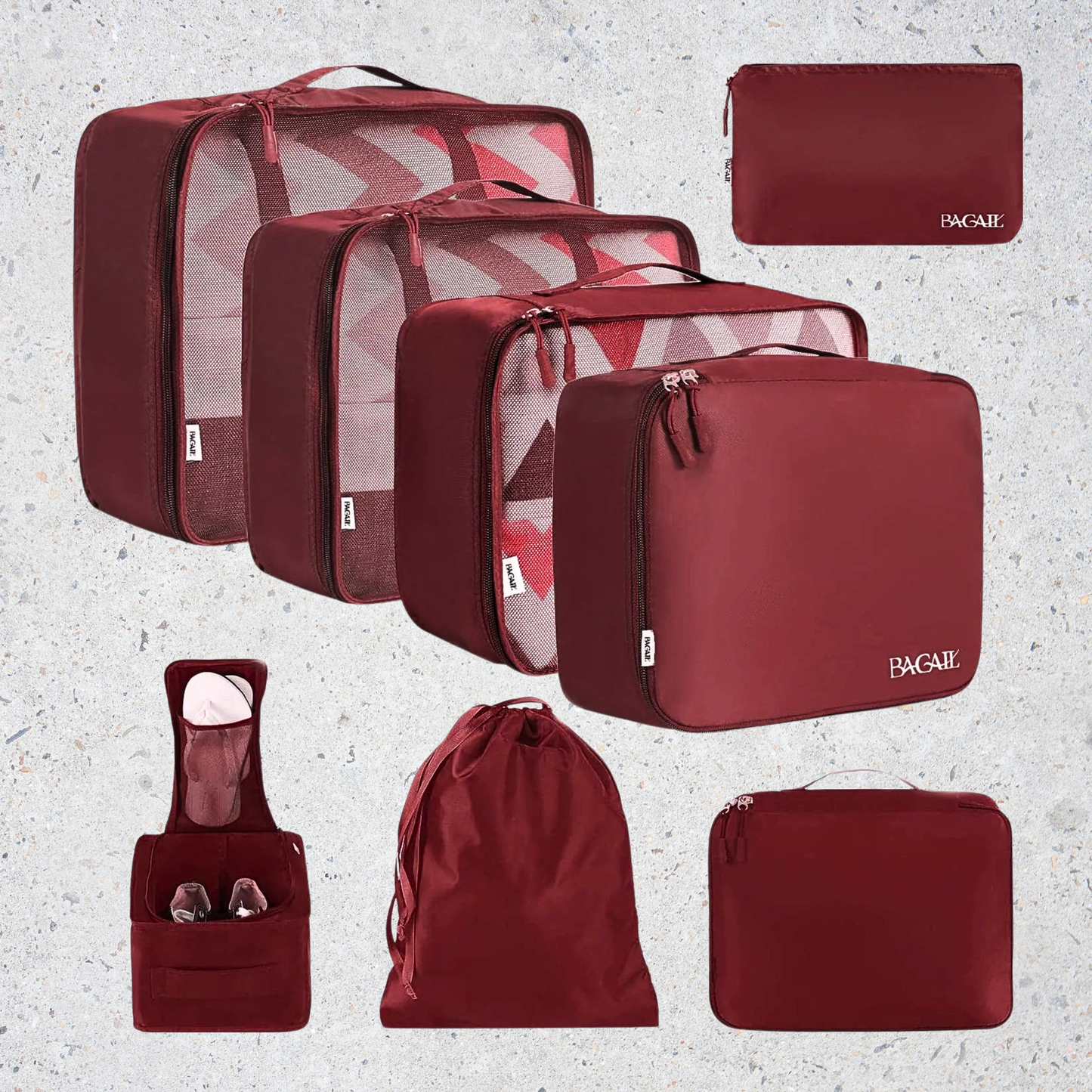 Premium Travel Packing Cubes | Luggage Organizer Set