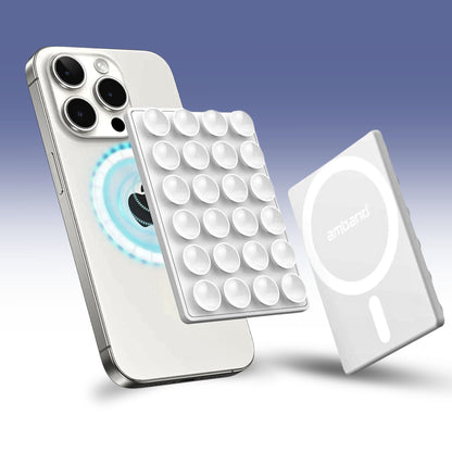 Magnetic Suction Phone Mount | Hands-Free Wall Grip