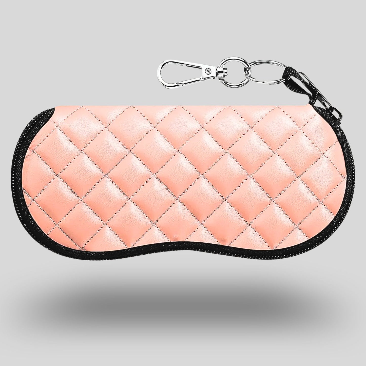 Lightweight Neoprene Sunglasses Case with Carabiner Clip