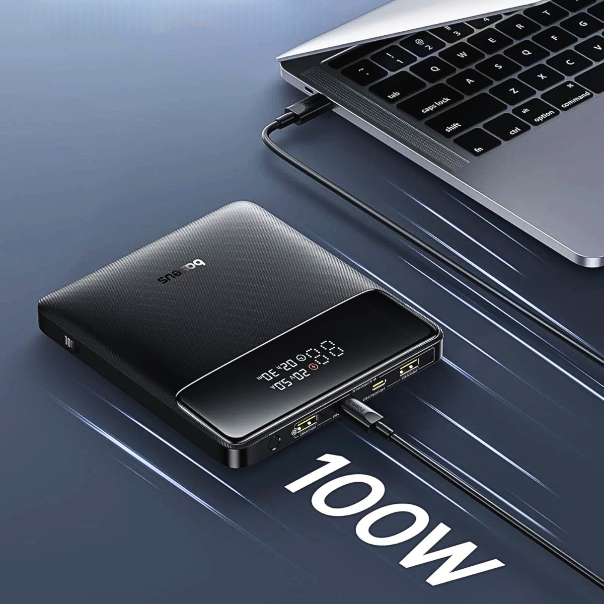 Baseus 100W Blade Portable Laptop Charger | 20000mAh Power Bank