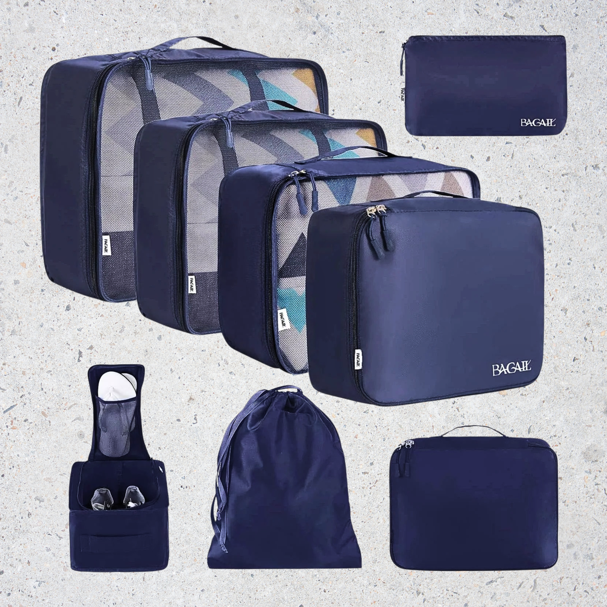 Premium Travel Packing Cubes | Luggage Organizer Set