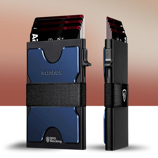 Premium Aluminum Pop-Up Card Wallet