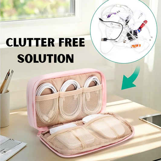 BAGSMART Tech Organizer Pouch | Everyday Cable Storage