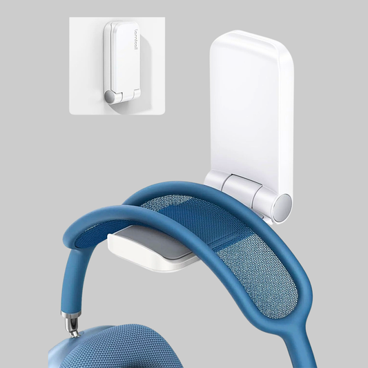 Foldable Heavy Attach Under Desk Headphone HANGER